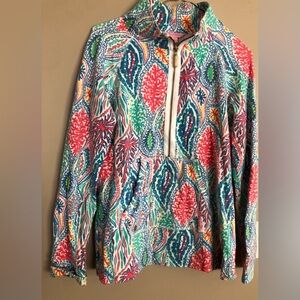 LILLY PULITZER Paisley Jacket Size S